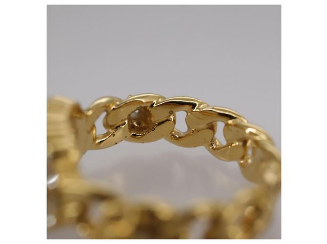 Anello Christian Dior metallo oro Auth yk16507 D'oro - vista 9