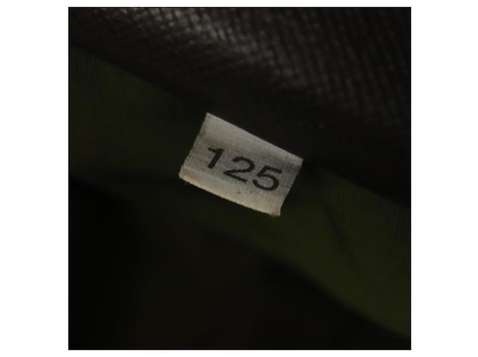 PRADA Borsa Boston Nylon 2way Khaki Argento Auth mr830 Cachi - vista 28