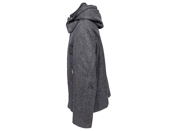 Giacca con zip Emporio Armani Grigio - vista 3