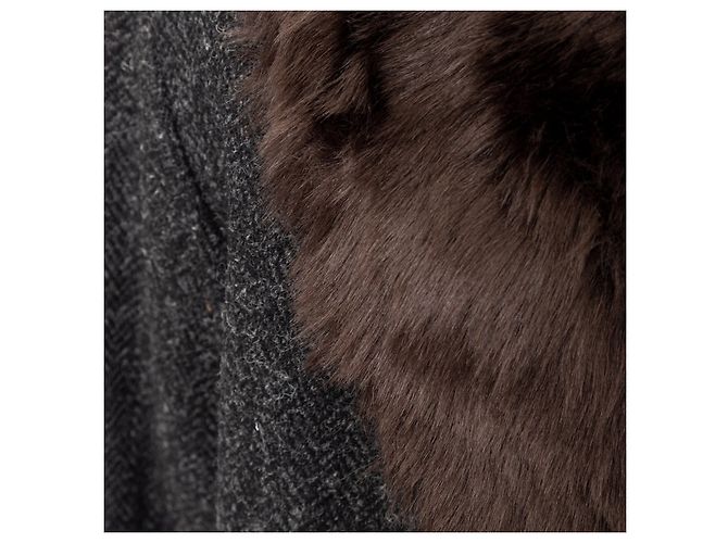 Autre Marque A.P.C. Kunstpelzmantel Mehrfarben - Ansicht 12