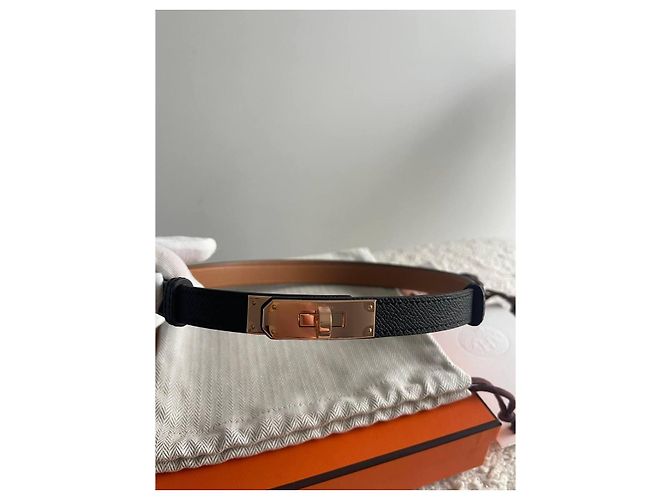 Hermès Hermes Kelly Gürtel 18 Schwarz - Ansicht 4