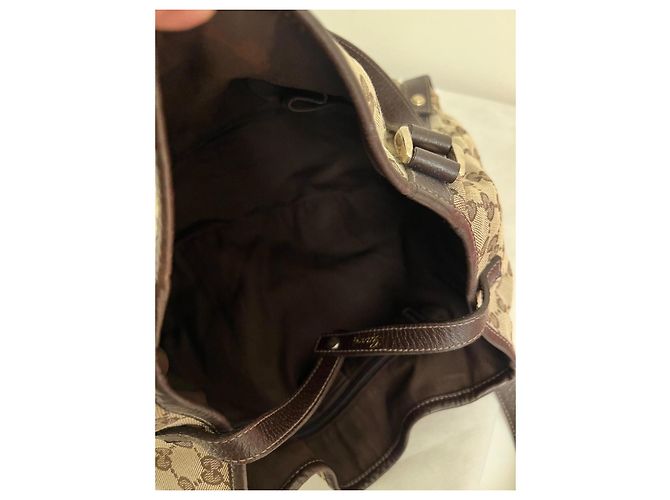 Borsa a Spalla Gucci D-Ring Gg Canvas Pelham - vista 10