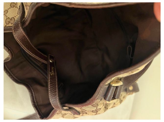 Borsa a Spalla Gucci D-Ring Gg Canvas Pelham - vista 11