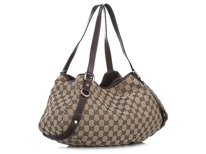 Borsa a Spalla Gucci D-Ring Gg Canvas Pelham - vista 3
