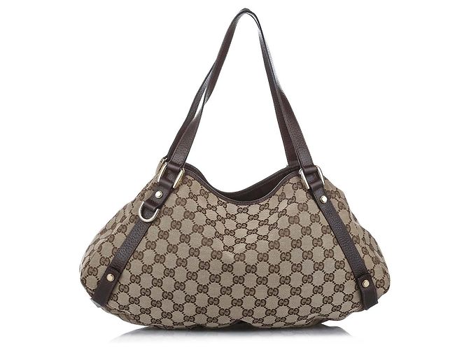 Borsa a Spalla Gucci D-Ring Gg Canvas Pelham - vista 4