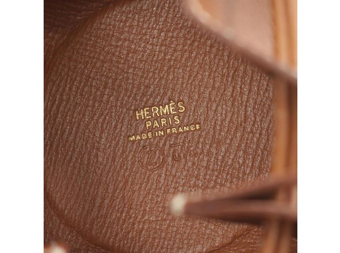 Hermès Bolsa Pouch Gold Vespa Hermes Marrom - vista 5