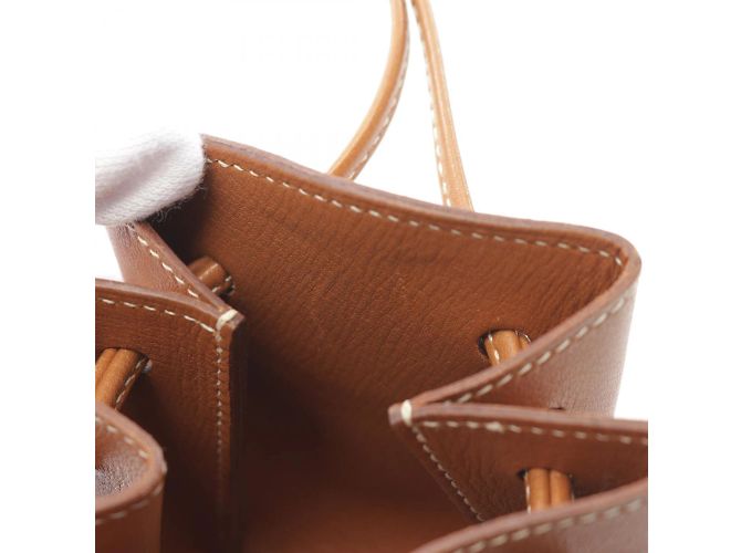Hermès Bolsa Pouch Gold Vespa Hermes Marrom - vista 6
