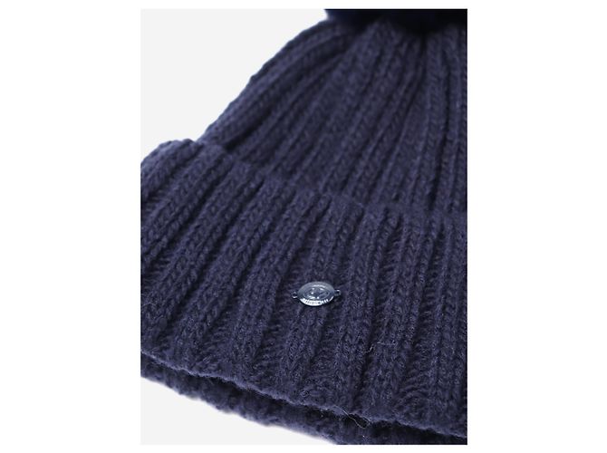 Goldbergh Marineblauer Pom-Pom-Mütze - Größe - Ansicht 2