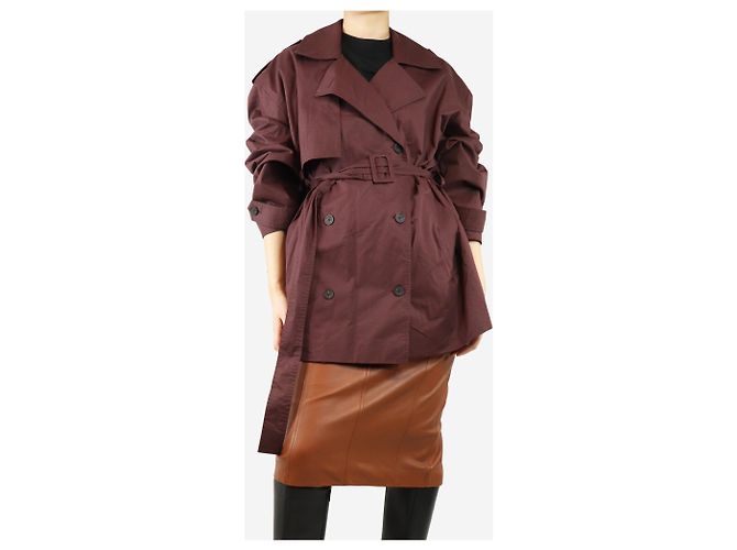 Autre Marque Gabardina Gaia granate - One size - vista 3