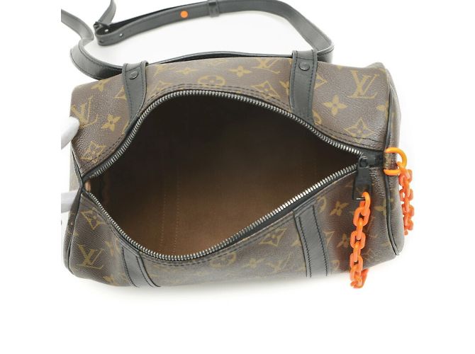 Borsa a Spalla Polochon Solar Ray Monogram Macassar Louis Vuitton Monogramma - vista 8