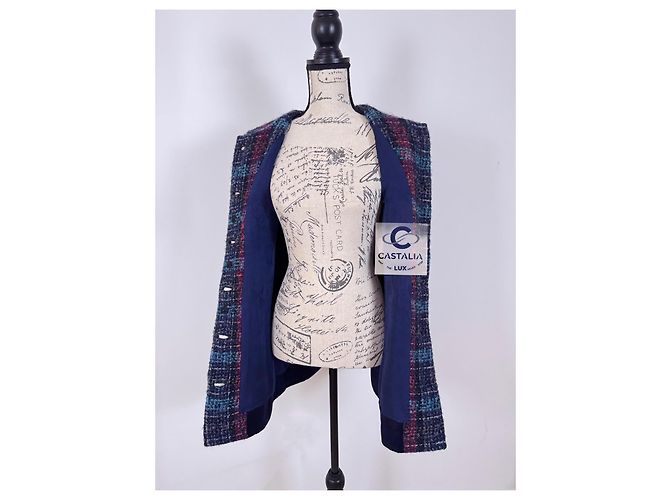 Chanel Wunderbare Paris / Hamburg Runway Tweedjacke Mehrfarben - Ansicht 13