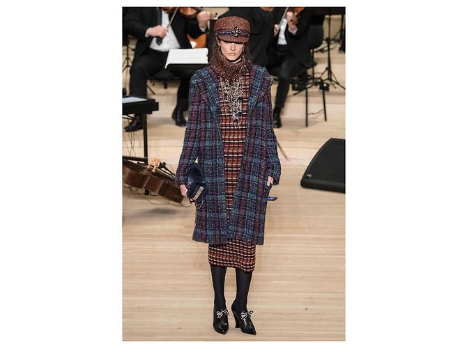 Chanel Wunderbare Paris / Hamburg Runway Tweedjacke Mehrfarben - Ansicht 3