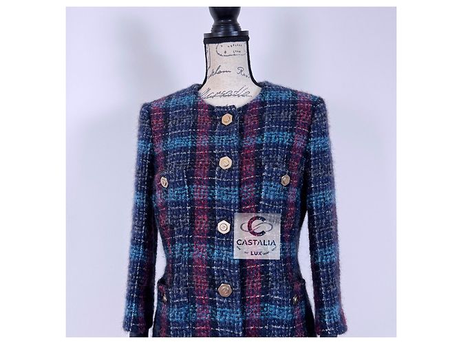 Chanel Wunderbare Paris / Hamburg Runway Tweedjacke Mehrfarben - Ansicht 6