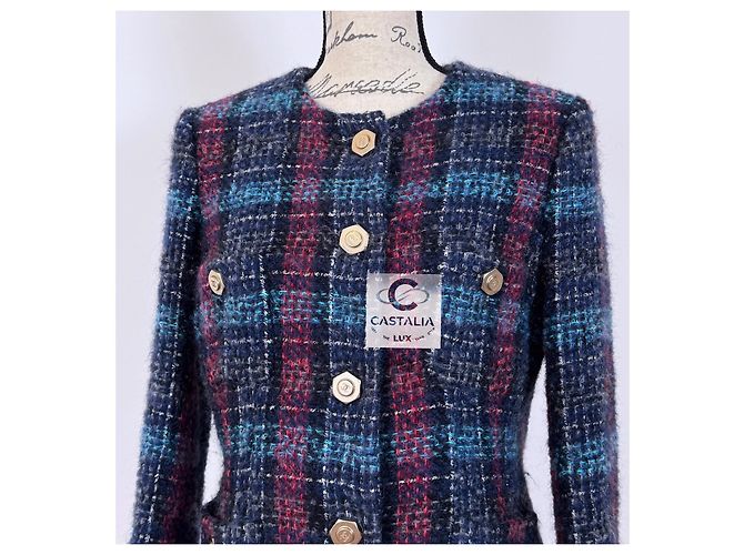 Chanel Wunderbare Paris / Hamburg Runway Tweedjacke Mehrfarben - Ansicht 7