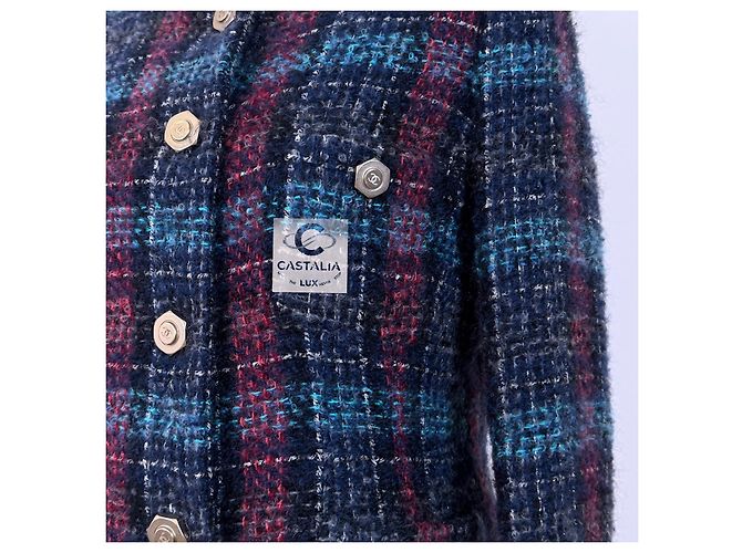 Chanel Wunderbare Paris / Hamburg Runway Tweedjacke Mehrfarben - Ansicht 8