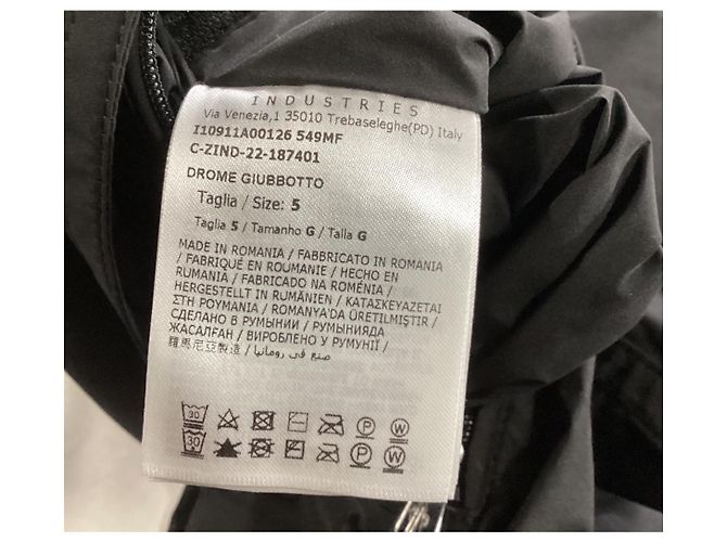 Moncler Drome Jacket in Black Polyester - view 12