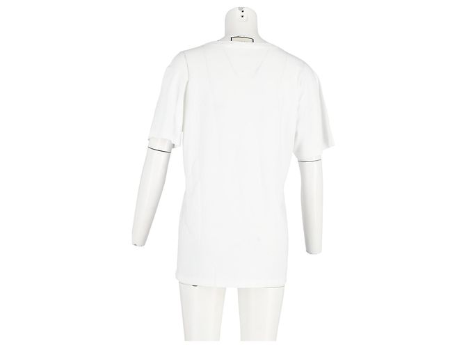 Camiseta Gucci Guccify Yourself en algodón blanco - vista 4