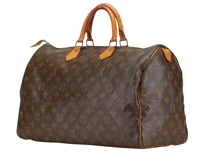 Louis Vuitton Speedy 40 Marrone - vista 2