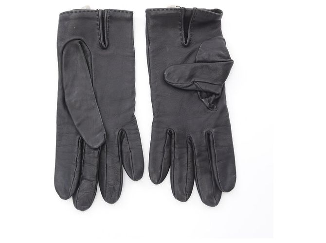 Luvas de condução Kelly SOYA da Hermès Preto - vista 3