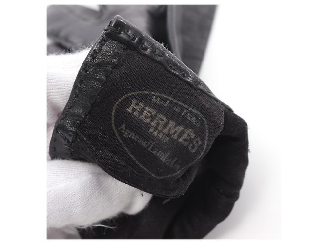 Luvas de condução Kelly SOYA da Hermès Preto - vista 4