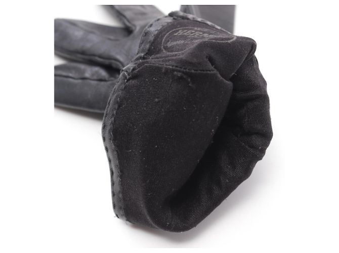 Luvas de condução Kelly SOYA da Hermès Preto - vista 5