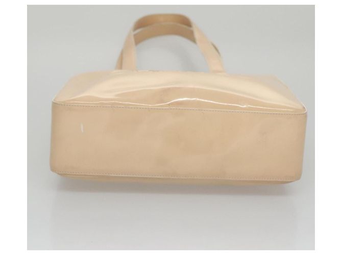 CHANEL Tote Bag Email Beige Gold CC Auth bs20922 Golden - Ansicht 10
