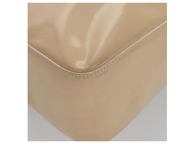 CHANEL Tote Bag Email Beige Gold CC Auth bs20922 Golden - Ansicht 13