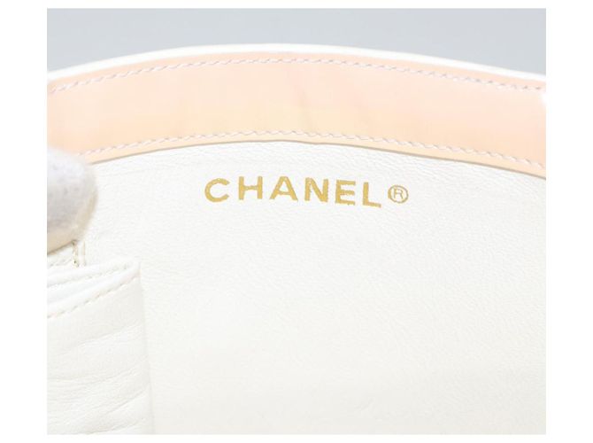 CHANEL Tote Bag Email Beige Gold CC Auth bs20922 Golden - Ansicht 16
