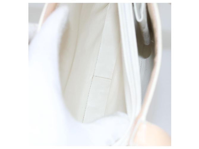 CHANEL Tote Bag Email Beige Gold CC Auth bs20922 Golden - Ansicht 20