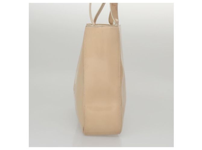 CHANEL Tote Bag Email Beige Gold CC Auth bs20922 Golden - Ansicht 4