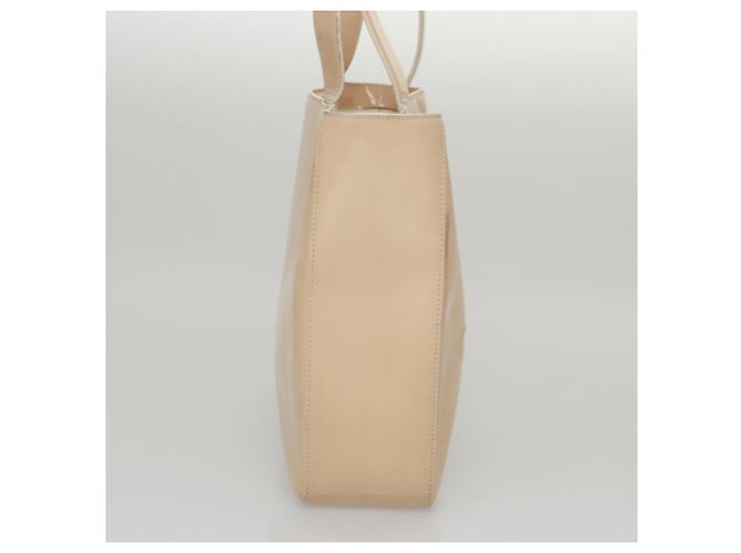 CHANEL Tote Bag Email Beige Gold CC Auth bs20922 Golden - Ansicht 5