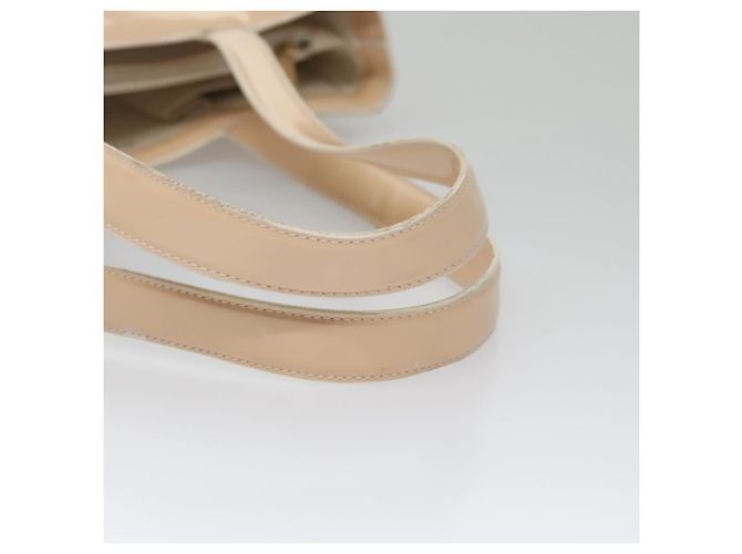 CHANEL Tote Bag Email Beige Gold CC Auth bs20922 Golden - Ansicht 7