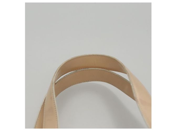 CHANEL Tote Bag Email Beige Gold CC Auth bs20922 Golden - Ansicht 8