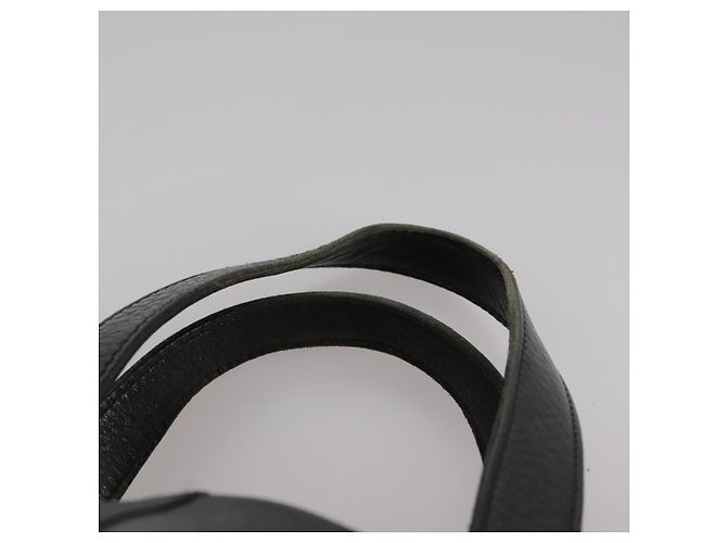 Autre Marque Borsa a mano Burberrys in pelle nera e oro Auth bs20817 Nero D'oro - vista 8