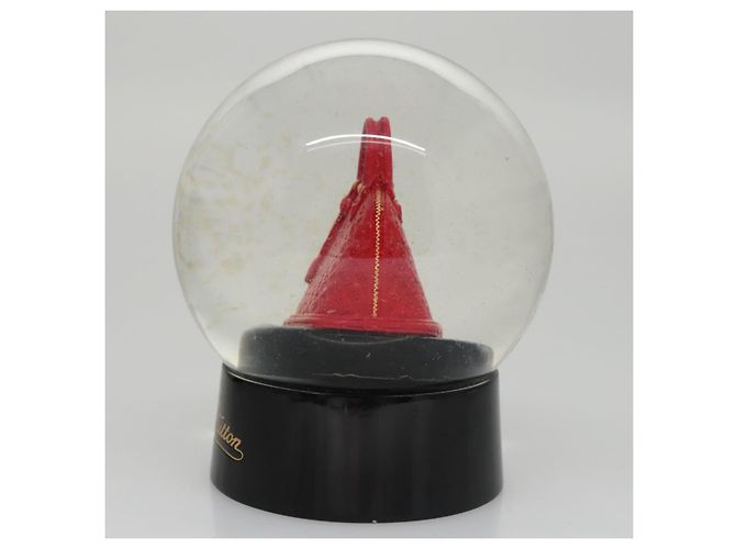 LOUIS VUITTON Snow Globe Alma VIP Limited Clear Red LV Auth 107310 - vista 3