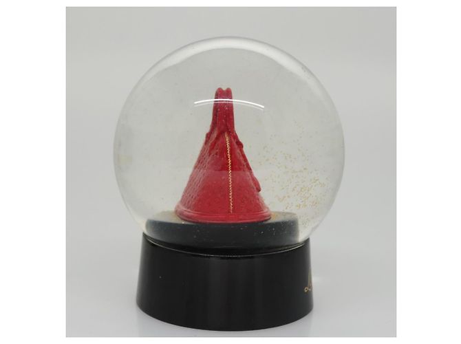LOUIS VUITTON Snow Globe Alma VIP Limited Clear Red LV Auth 107310 - vista 4