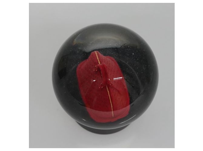 LOUIS VUITTON Snow Globe Alma VIP Limited Clear Red LV Auth 107310 - vista 5