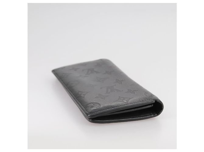 LOUIS VUITTON Brieftasche Brazza Monogram Shadow M62900 LV Auth am7512 Schwarz - Ansicht 5
