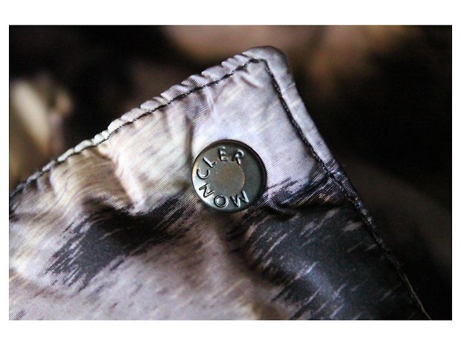 Moncler Saby Daunenjacke Schwarz Weiß - Ansicht 11