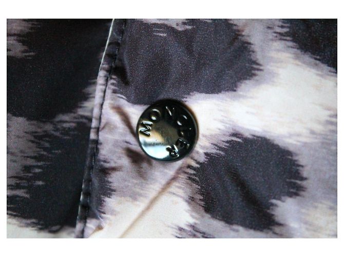 Moncler Saby Daunenjacke Schwarz Weiß - Ansicht 12