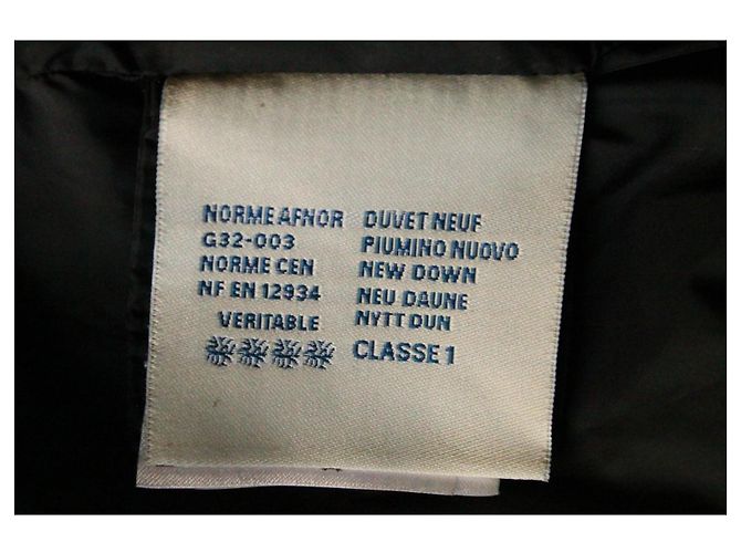 Moncler Saby Daunenjacke Schwarz Weiß - Ansicht 15