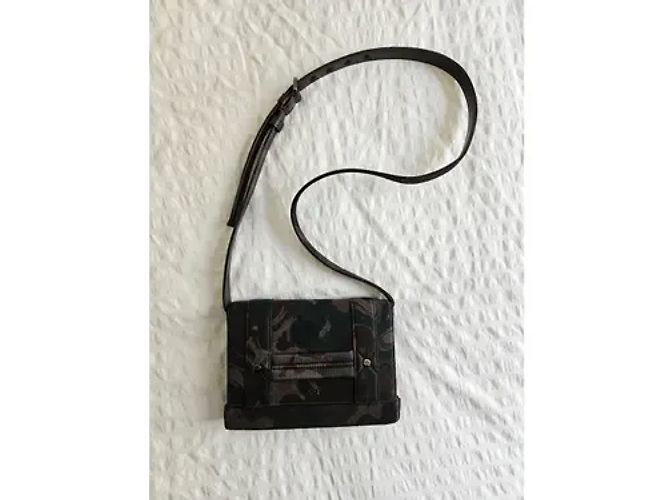 Borsa Dior x Peter Doig in cotone kaki Cachi - vista 2