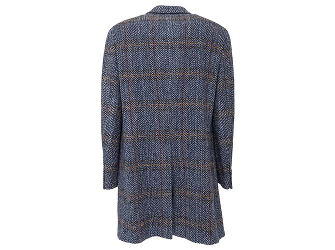 Etro Checkered Wool Coat Multiple colors - view 3