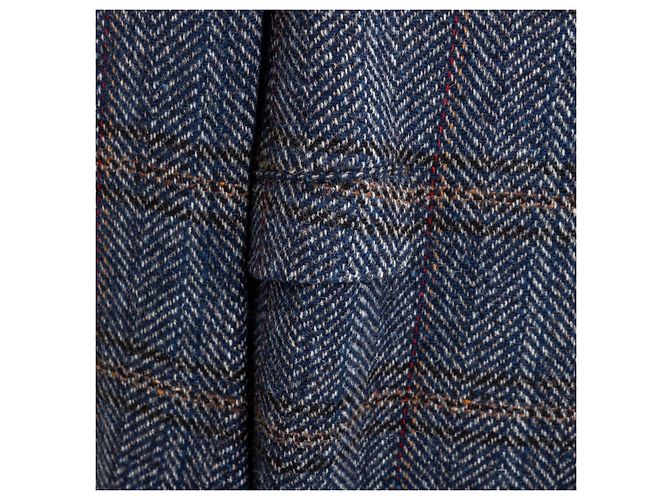 Etro Checkered Wool Coat Multiple colors - view 8