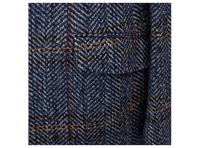 Etro Checkered Wool Coat Multiple colors - view 9