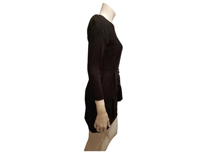 Sandro, schwarzes Spike-Kleid, Größe 36, sehr guter Zustand - Ansicht 5