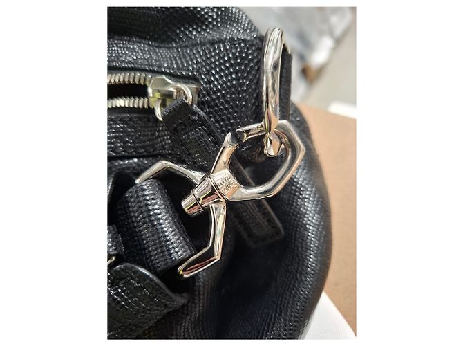 Borsa a mano Givenchy Nightingale in pelle nera Nero - vista 15