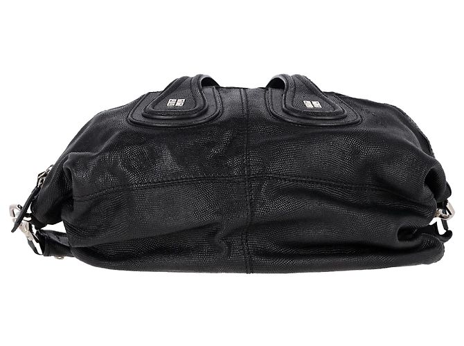 Borsa a mano Givenchy Nightingale in pelle nera Nero - vista 2