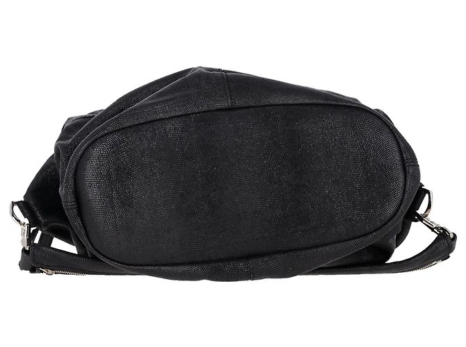 Borsa a mano Givenchy Nightingale in pelle nera Nero - vista 3