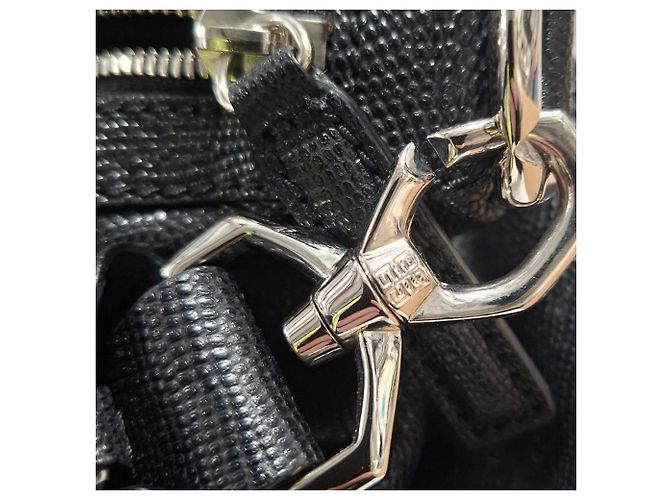 Borsa a mano Givenchy Nightingale in pelle nera Nero - vista 7